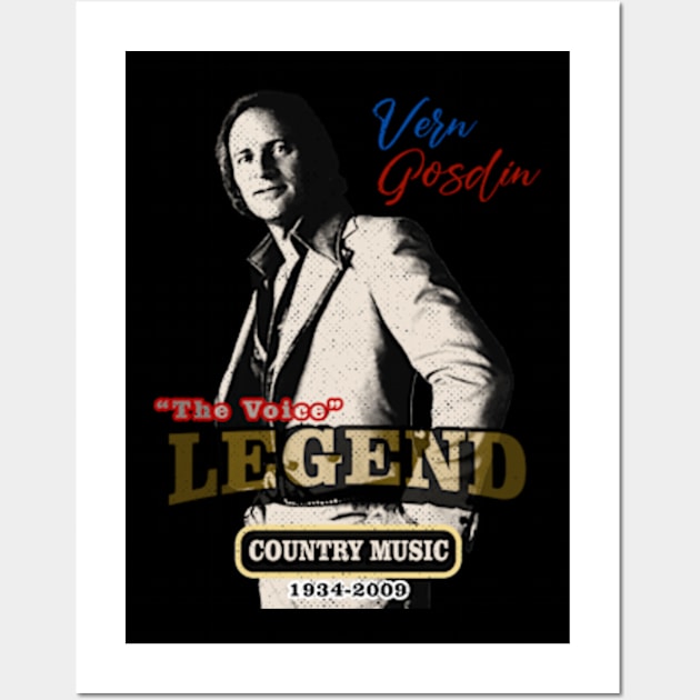 vern gosdin_the voice (ArtDrawing) Wall Art by Rohimydesignsoncolor